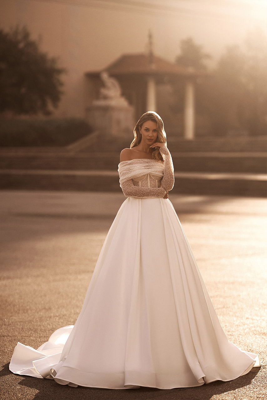 Сватбени рокли Aria Bride от магазин за булчински рокли София